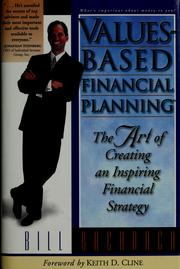 Cover of: Values-based financial planning by Bill Bachrach