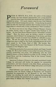 Cover of: The value to Canada of the continental immigrant by Peter Henderson Bryce M.D.