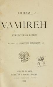 Cover of: Vamireh