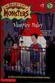 Cover of: Vampire baby