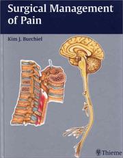 Cover of: Surgical Management of Pain by Kim Burchiel