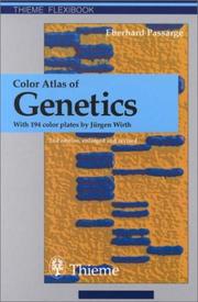 Cover of: Color Atlas of Genetics (Thieme Flexibook) by Eberhard Passarge