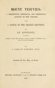 Cover of: Mount Vesuvius by James Logan Lobley, James Logan Lobley