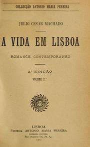 Cover of: A vida em Lisboa: romance contemporaneo