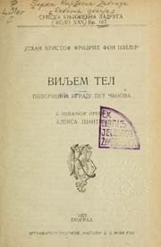 Cover of: Viljem Tel. by Friedrich Schiller