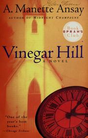 Cover of: Vinegar Hill by A. Manette Ansay