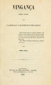 Cover of: Vingança, romance original by Camilo Castelo Branco