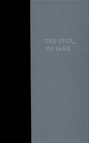 Cover of: The Spur of Fame by John Adams, John Adams - undifferentiated, Benjamin Rush