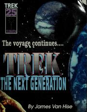 Cover of: Trek: The Next Generation: The voyage continues...