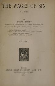 Cover of: The wages of sin by Lucas Malet