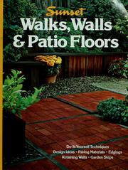 Cover of: Walks, walls & patio floors