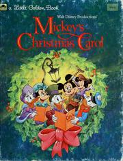 Cover of: Walt Disney Productions' Mickey's Christmas carol. by Walt Disney Productions