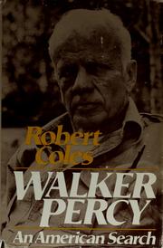Cover of: Walker Percy, an American search