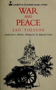 Cover of: War and Peace by Лев Толстой