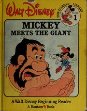 Cover of: Walt Disney's Mickey meets the Giant.