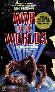 Cover of: War of the worlds, the resurrection by J. M. Dillard