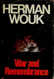 Cover of: War and remembrance