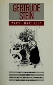 Cover of: Wars I have seen by Gertrude Stein