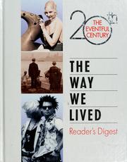 Cover of: The way we lived