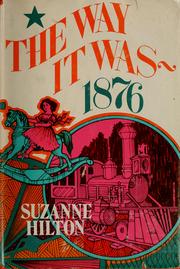 Cover of: The way it was--1876