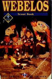 Cover of: Webelos Scout book