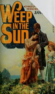 Cover of: Weep in the sun.