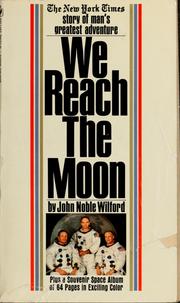 Cover of We Reach the Moon