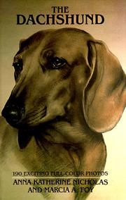 Cover of: The dachshund