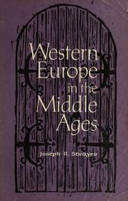 Cover of: Western Europe in the Middle Ages by Joseph Reese Strayer, Joseph R. Strayer