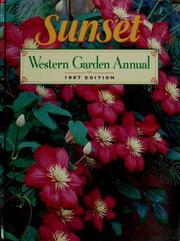 Cover of: Western garden annual: 1997 edition