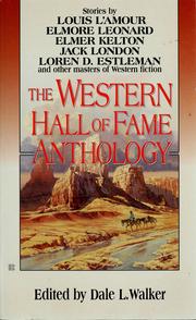 Cover of: The Western hall of fame anthology by edited by Dale L. Walker.