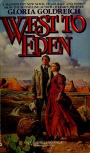 Cover of: West to Eden by Gloria Goldreich