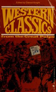 Cover of: Western classics from the great pulps