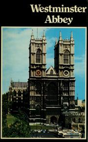 Cover of: Westminster Abbey. by Carpenter, Edward
