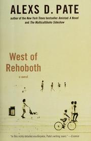 Cover of: West of Rehoboth by Alexs D. Pate