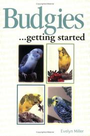 Cover of: Budgies: Getting Started (Save-Our-Planet-Series)