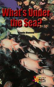 Cover of: What's under the sea? by Claudia Diamond