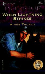 Cover of: When lightning strikes by Aimée Thurlo, Aimée Thurlo