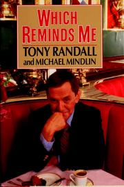 Cover of: Which reminds me by Tony Randall