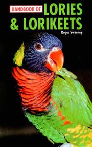 Cover of: Handbook of Lories & Lorikeets