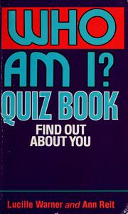 Cover of: Who am I?: quiz book