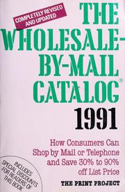 Cover of: The Wholesale-by-mail catalog, 1991