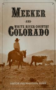 Cover of: White river country Colorado by 