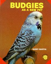 Cover of: Budgies: as a new pet