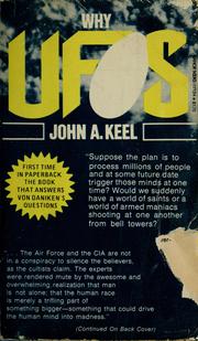 Cover of: Why UFOs by John A. Keel