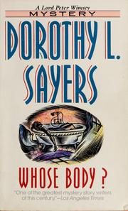 Cover of: Whose body? by Dorothy L. Sayers