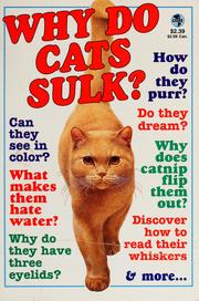 Cover of: Why do cats sulk?: --and all your other questions answered