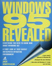Cover of: Windows 95 revealed by Jack Nimersheim