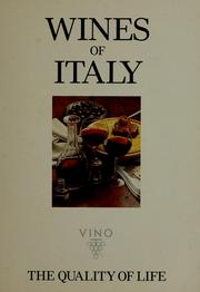 Cover of: Wines of Italy by Burton Anderson, Burton Anderson