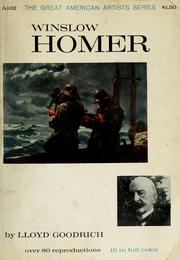 Cover of: Winslow Homer. by Goodrich, Lloyd